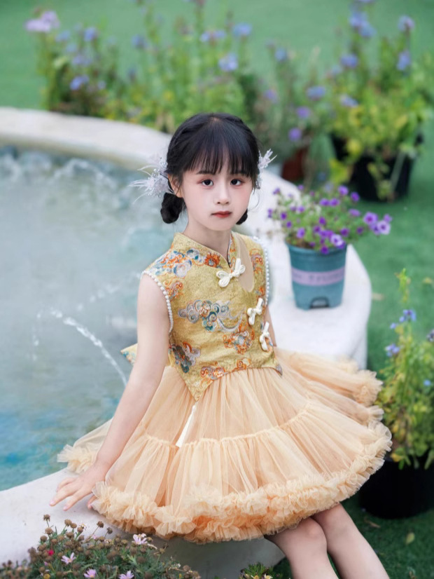 y1241 - CNY Puffy Dress Princess Style