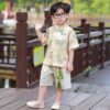 y1253 - CNY Tang Suit Short-sleeve Set - Image 5