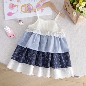 y1309 - Floral Cake Dress - 图片 4