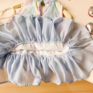 y1227 - CNY 3D Flower Blend Dress - 图片 6