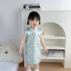 y1237 - CNY Baby Girl Vest Cheongsam - Image 1