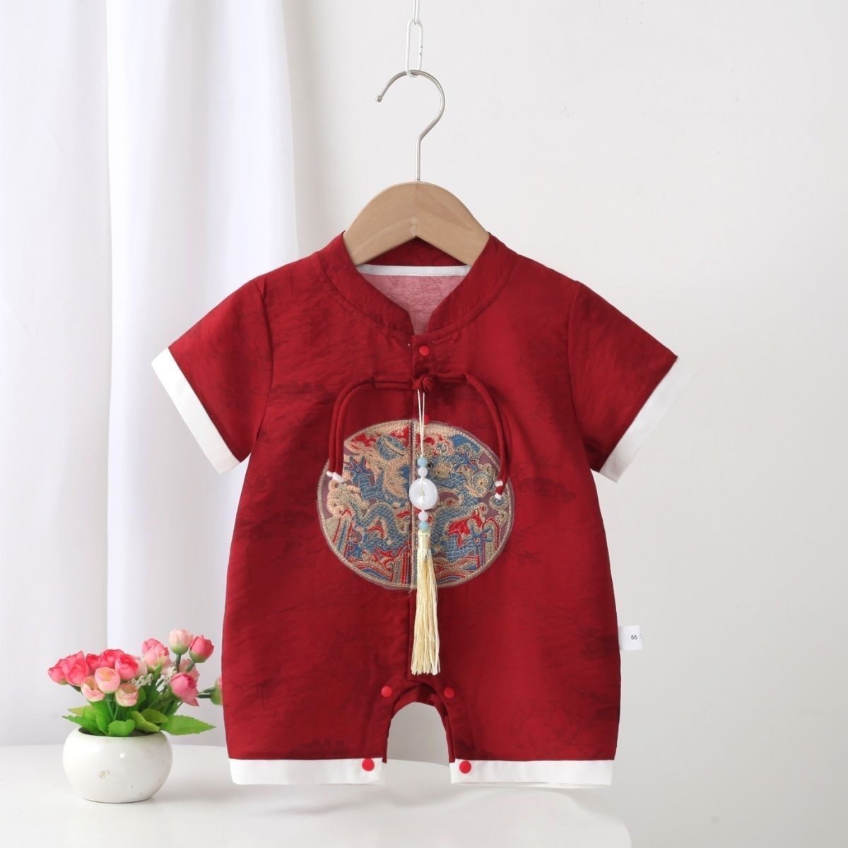 y1232 - CNY Blue & Red Jumper - 图片 3