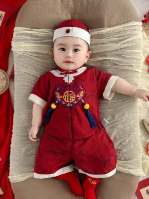 y1239 - CNY Chinese Style Red Set - 图片 2