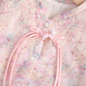 y1231 - CNY Pink Flying Sleeves Jumper - 图片 5