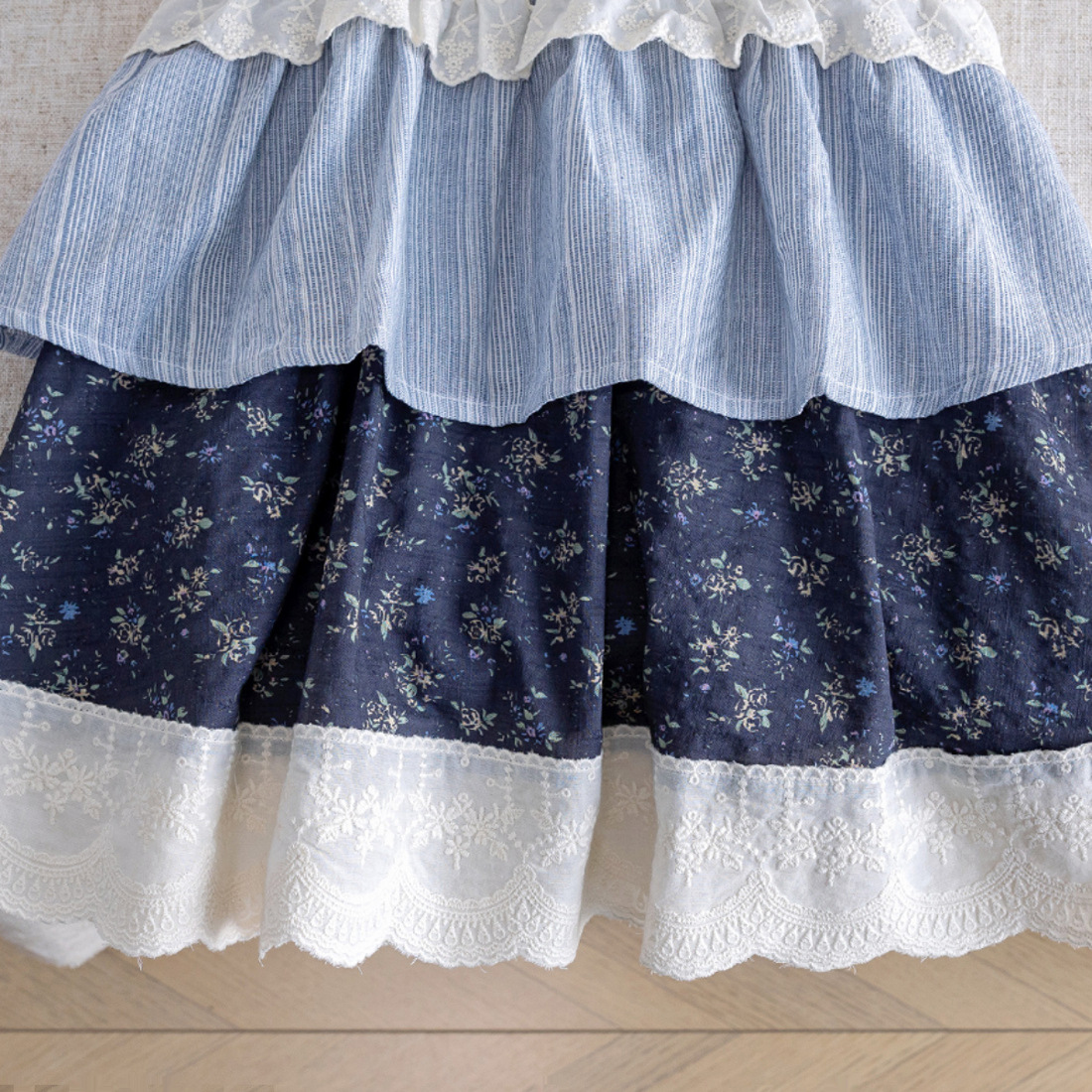 y1309 - Floral Cake Dress - Image 4