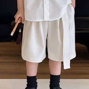 y1305 - CNY White Blue 3 in 1 Suit - 图片 3