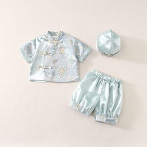 y1237 - CNY Baby Girl Vest Cheongsam - 图片 4