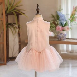 y1261 - CNY Premium Bowknot Qipao Dress - 图片 2