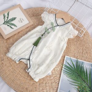 y1230 - CNY Green Frog Flying Sleeves Jumper - 图片 3