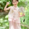 y1228 - CNY Pink Floral Frog Set - 图片 4