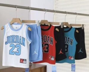 y1276 - Kids Sports Jersey Set - 图片 1
