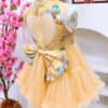 y1287 - CNY Big Ribbon Cheongsam Dress - Image 5