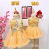 y1241 - CNY Puffy Dress Princess Style - Image 3