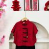 y1314 - CNY Red Bamboo Suit - 图片 2