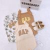 y1280 - Baby Girl Flying Sleeves Romper - Image 1
