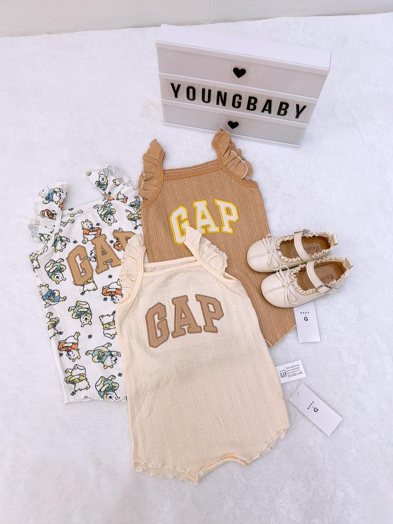 y1280 - Baby Girl Flying Sleeves Romper