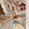 y1255 - Unique American Style Girls Plaid Tank Dress - 图片 4