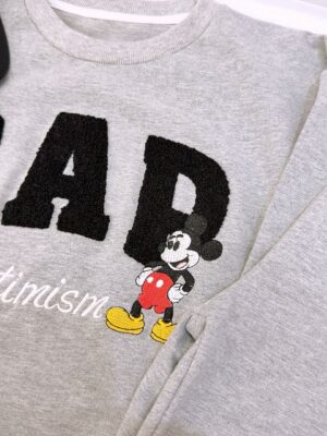 y1326 - lightweight sweatshirt with embroidery - 图片 2