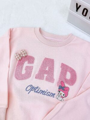 y1326 - lightweight sweatshirt with embroidery - 图片 3