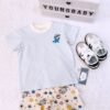 y1328 - Cartoon Short-sleeve Suit - 图片 1