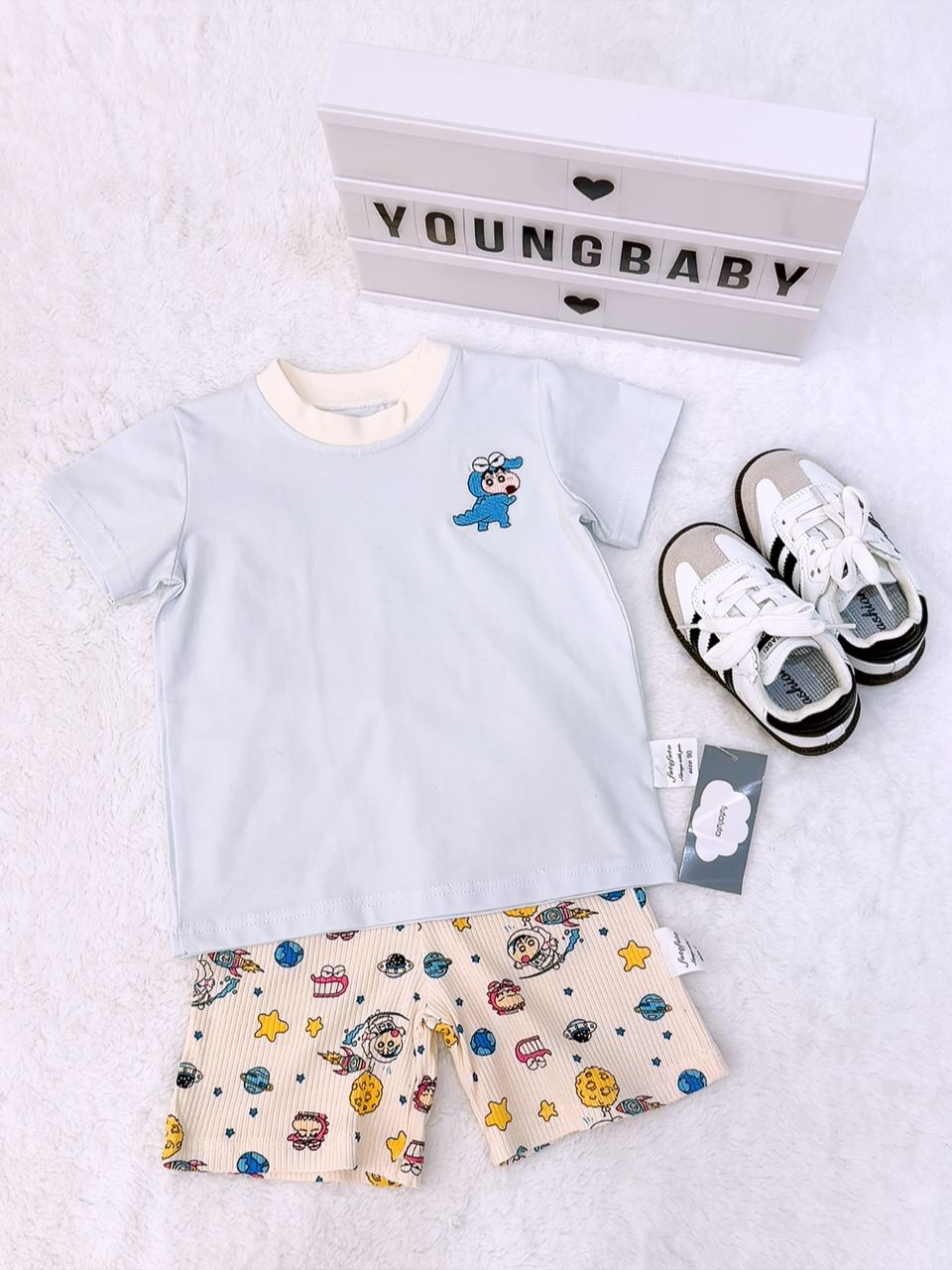 y1328 - Cartoon Short-sleeve Suit