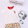 y1328 - Cartoon Short-sleeve Suit - 图片 2
