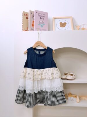 y1346 - Flora Patchwork Dress