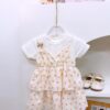 y1362 - Color Cherry Faux Two-piece Dress - 图片 6