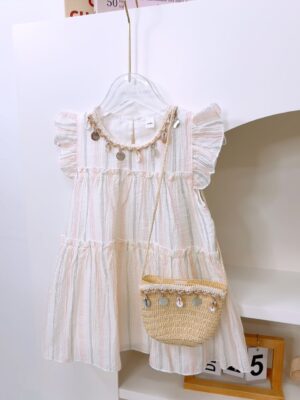 y1365 - Seashell Flying Dress With Bag - 图片 2