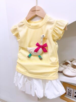 y1378 - 3D Duck Flying Sleeve Set - 图片 2