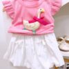 y1378 - 3D Duck Flying Sleeve Set - 图片 3