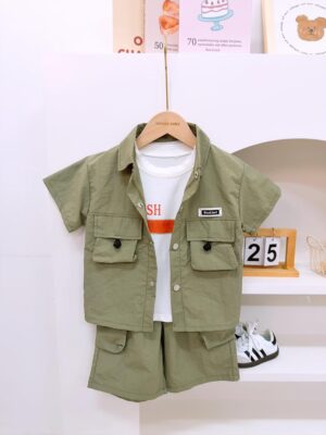 y1390 - Two Green 3 in 1 set - 图片 2