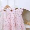 y1394 - Mini Ribbon Flying Sleeves Dress - 图片 7