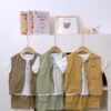y1438 - Casual Sleeveless Zip 3 in 1 Set - Image 1