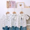 y1443 - Bear Printing 3 in 1 Set - 图片 1
