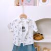 y1443 - Bear Printing 3 in 1 Set - 图片 4