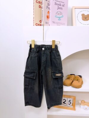 y1452 - Fashion Middle Denim Pants - 图片 2