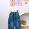 y1452 - Fashion Middle Denim Pants - 图片 1
