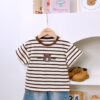 y1456 - Bear Stripe Set - 图片 2