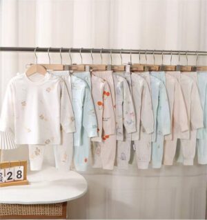 y1407 - Cute Animal Cotton Pajamas Sleepwear - 图片 1