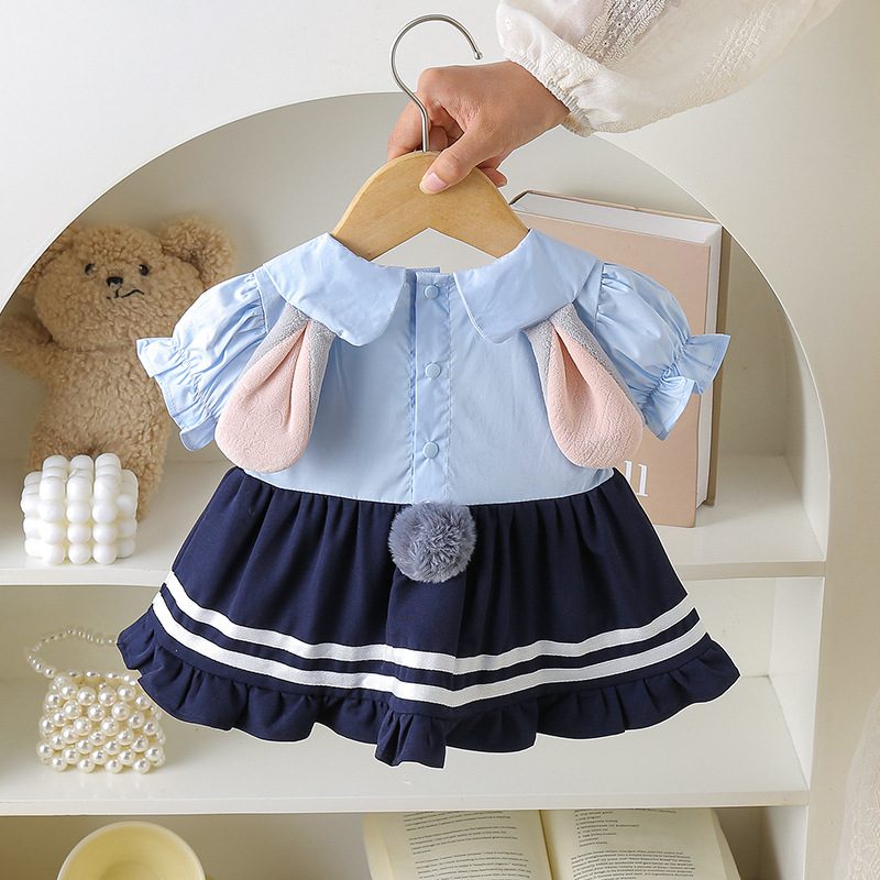 y1351 - Puff Sleeves Judy Dress - 图片 5