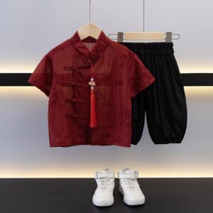 y1412 - CNY Red Bamboo Set - Image 2
