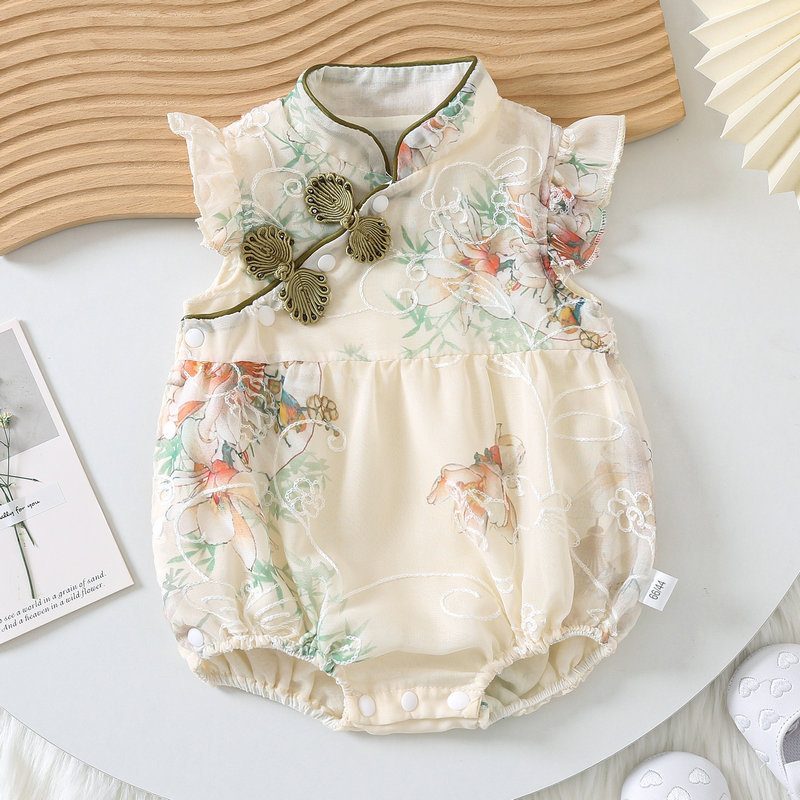 y1408 - Hedge Bamboo Romper - 图片 1