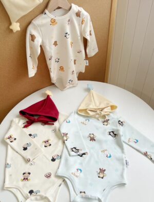 y1330 - Cartoon Romper With Star Cap - Image 12