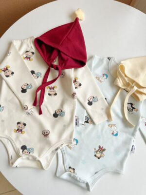 y1330 - Cartoon Romper With Star Cap - Image 13