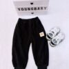 y1404 - Cute Bear Head Long Pant - 图片 3