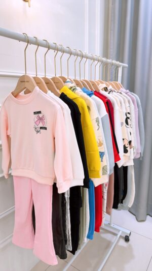 y1425 - Cute Cartoon Hoodies Set