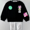 y1424 - Girl Fashion Cartoon Sweatshirt Set - Image 12