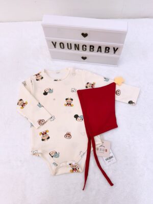 y1330 - Cartoon Romper With Star Cap - Image 8