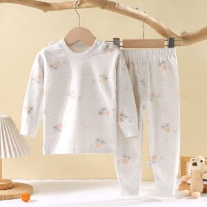 y1407 - Cute Animal Cotton Pajamas Sleepwear - 图片 8